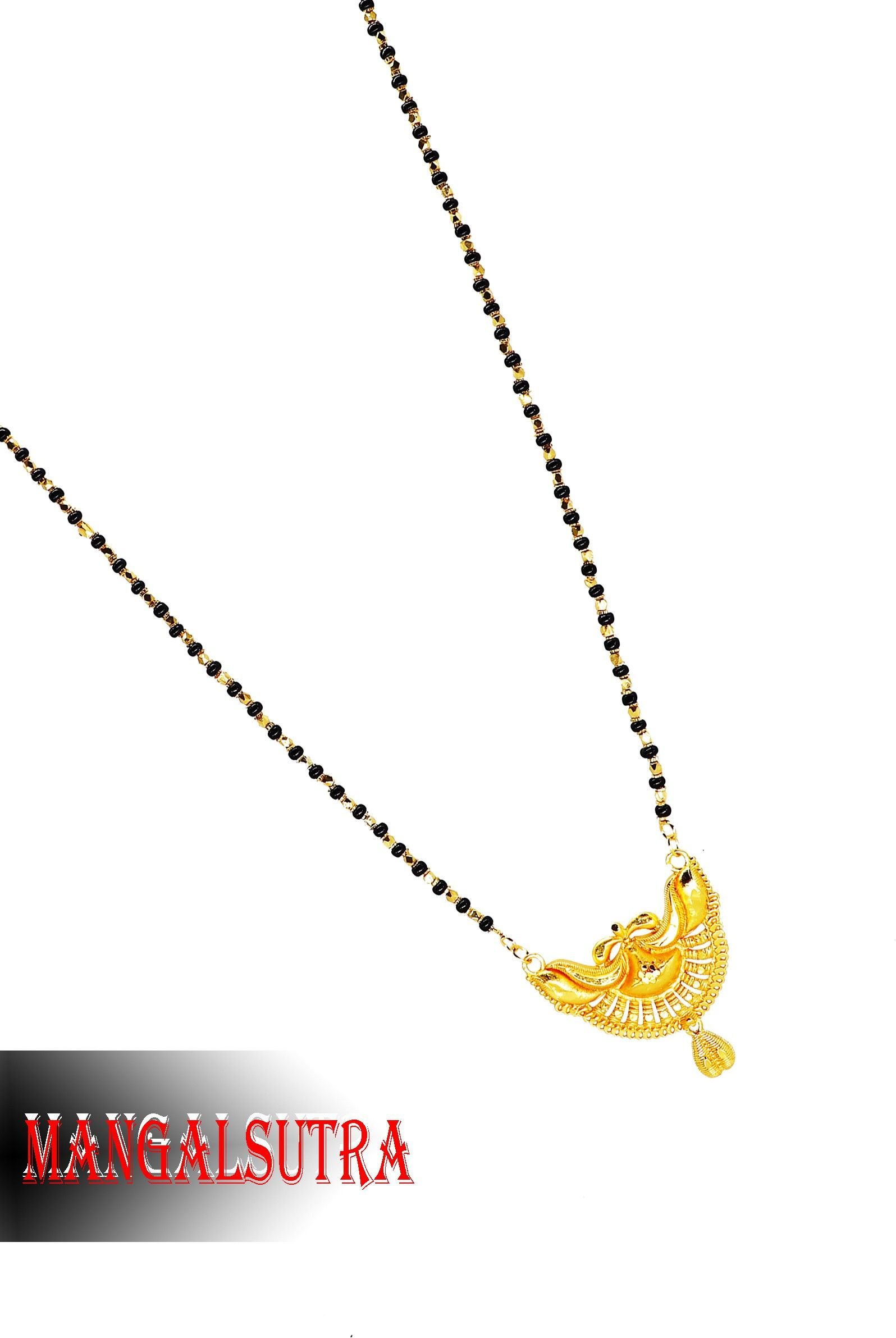 Unique Gold Plated Mangalsutra - Image 2