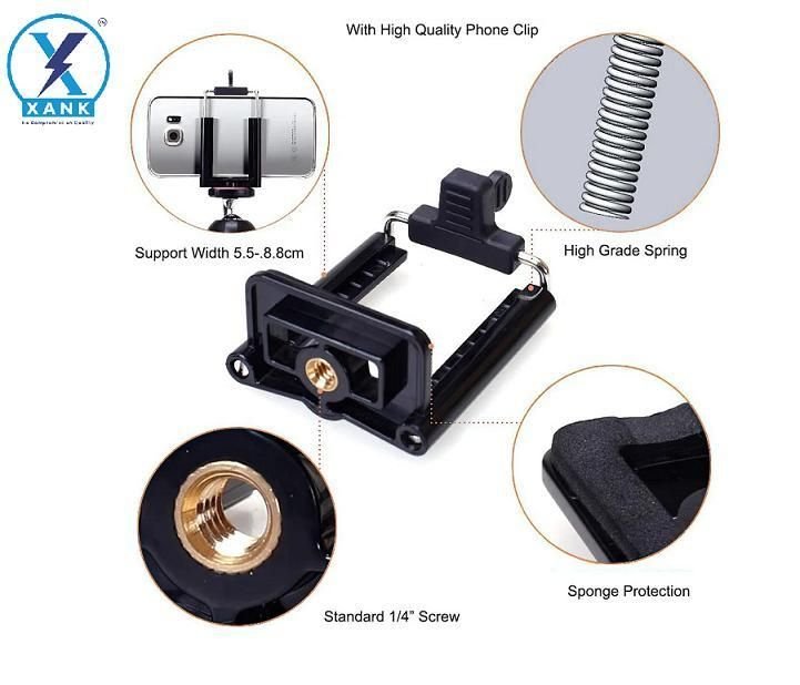 XANK YT-228 Tripod (Black, Supports Up to 1000 g) - Image 2