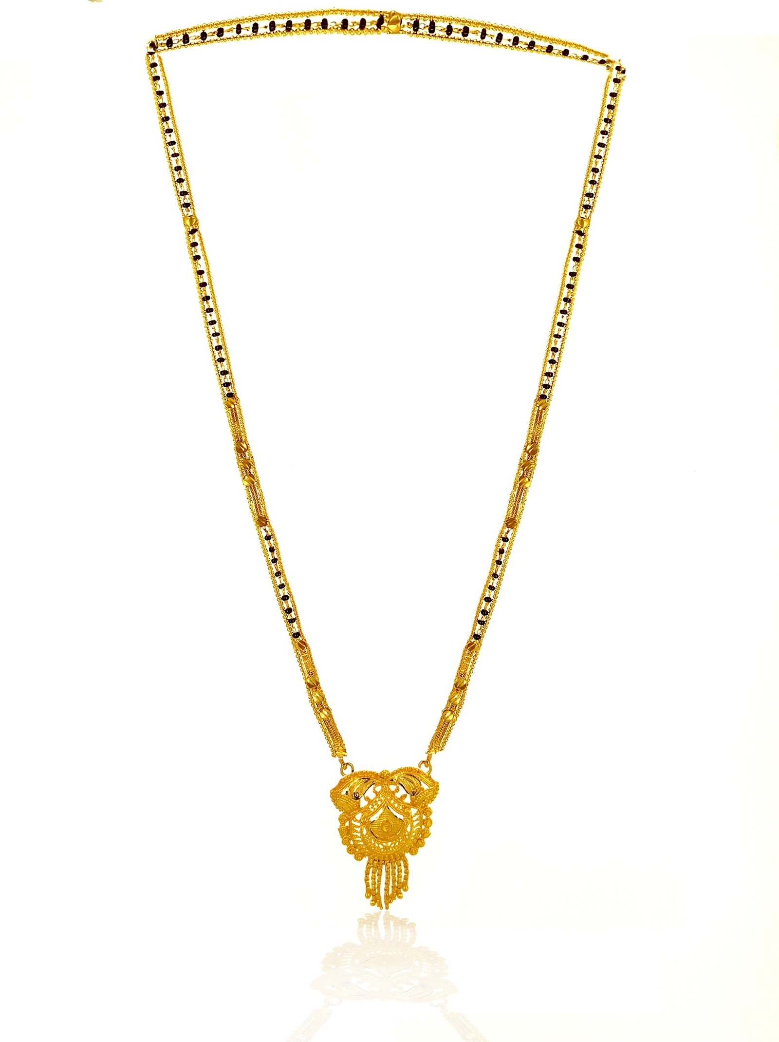 Unique Gold Plated Mangalsutra - Image 3