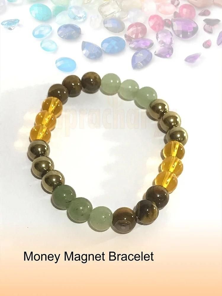 Natural Money Beads Bracelet (Pack of 1) - Image 2