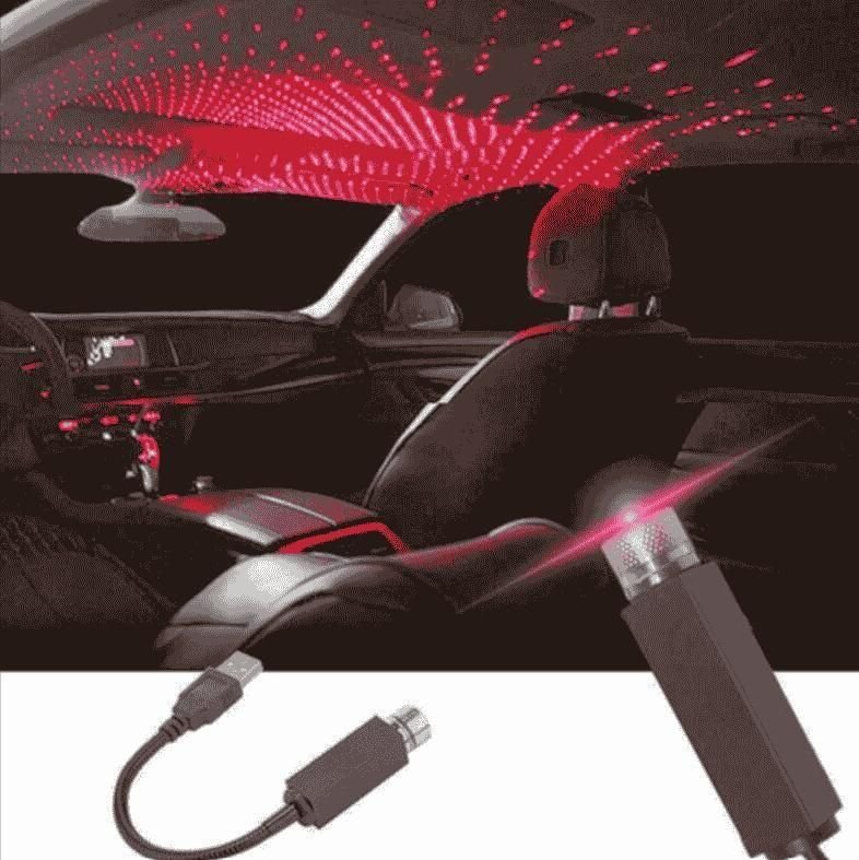 Ambient Star Light, 12V 360 Degree Rotation Use For Decoration Disco Laser Light Car - Image 3