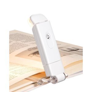 Usb Rechargeable Book Reading Light With Brightness Adjustable For Eye-Protection