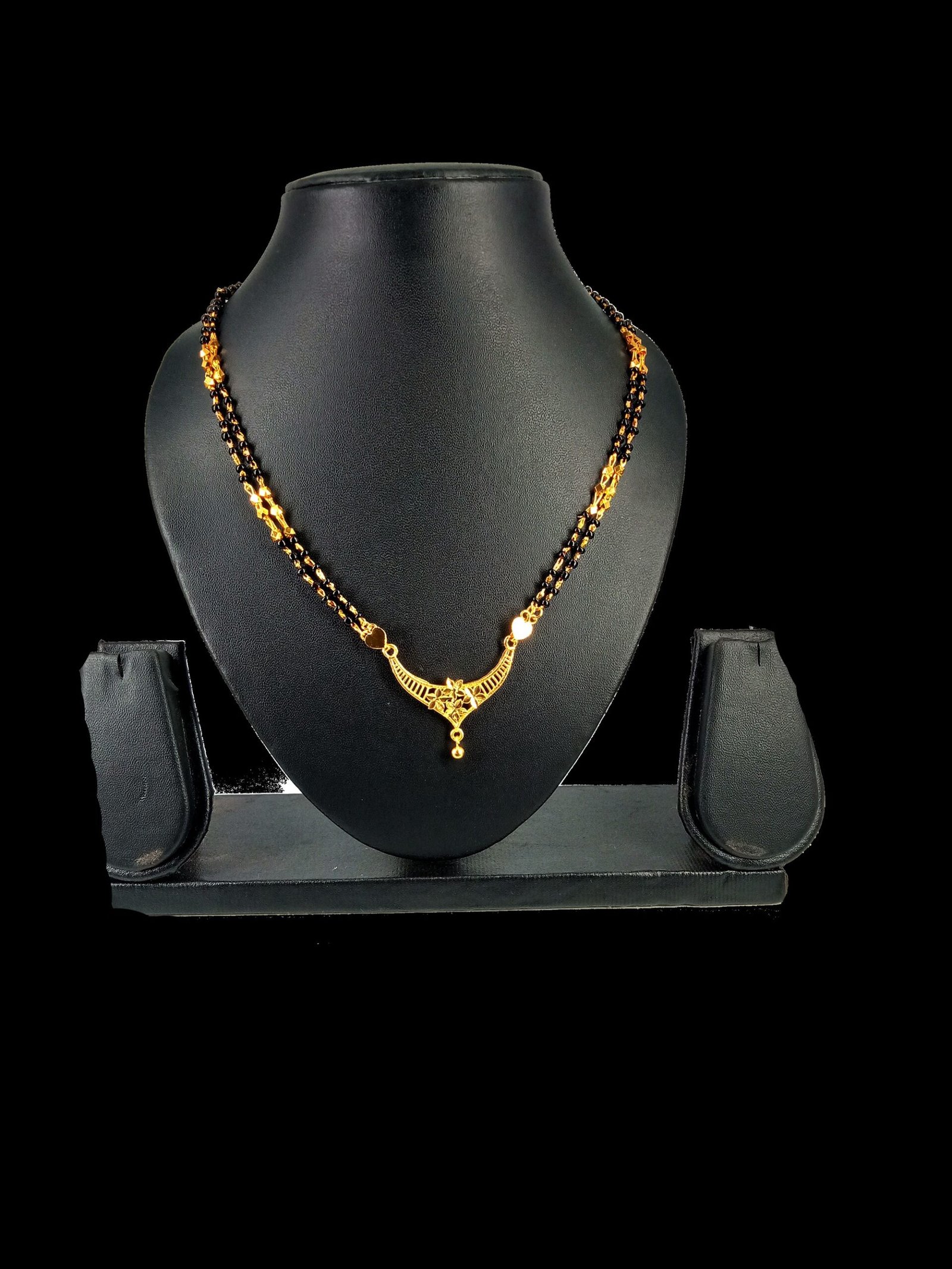 Elegant Gold Plated Mangalsutra - Image 3