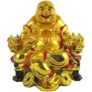 Feng Shui Sitting Laughing Buddha Showpiece