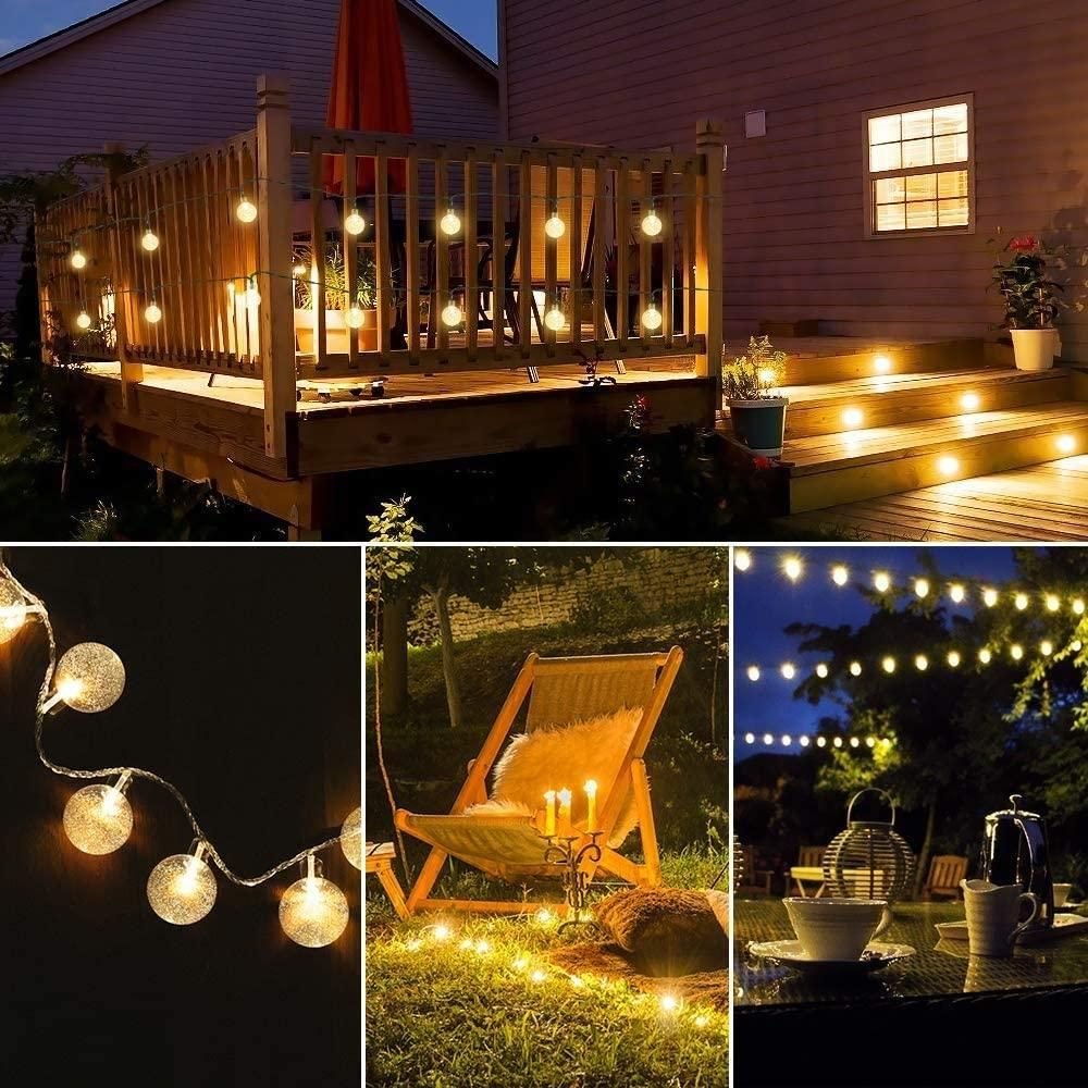 New 16 LED Crystal Balls String Light - Image 2