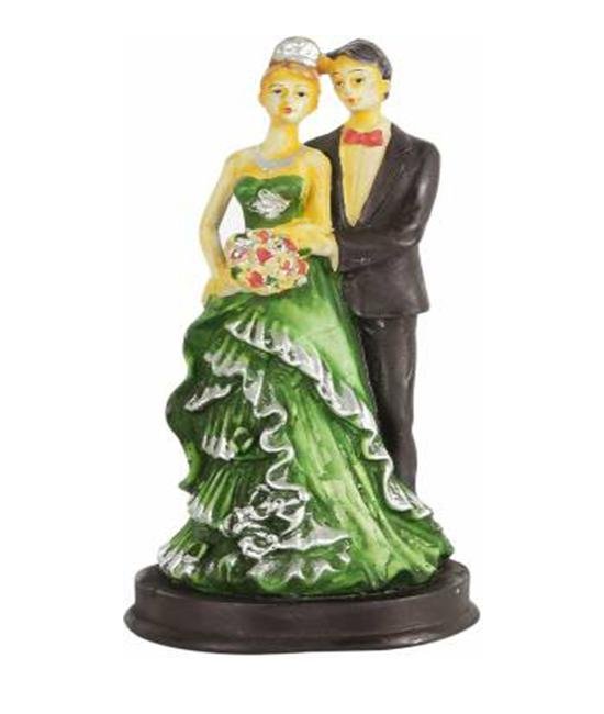 Handcrafted Loving Married Couple Statue Showpiece - Image 3