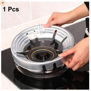 Gas Saver-Gas Saver Burner Stand Gas Saver Jali Home Gas Stove Fire & Windproof Energy Saving Stand (Fire saving stand)
