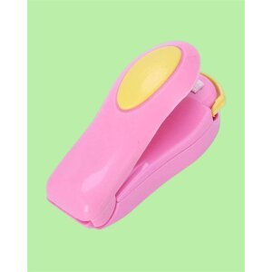 Portable Small Heat Sealer Mini Sealing Machine for Food Storage Vacuum Bag, Chip, Plastic, Snack Bags, Package Home Closer Storage Tool (Multicolour)