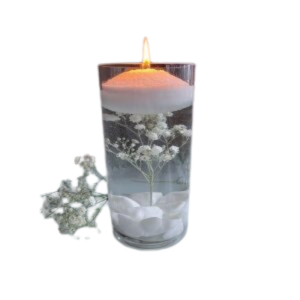 Pearl Soy Wax for Custom Candles 200gram + 50 Wicks