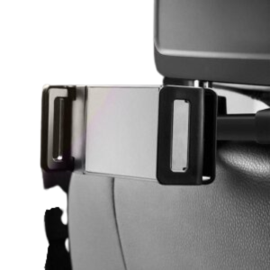 Car Mount Holder for Tablets & Phones (4.7-12.9 inches) with 360-Degree Rotation