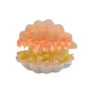 Tulip Night Light Flower Lamp Shell Light
