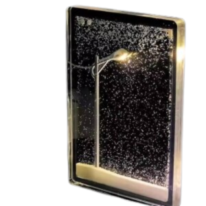 Snow Scene Light Street Lamp