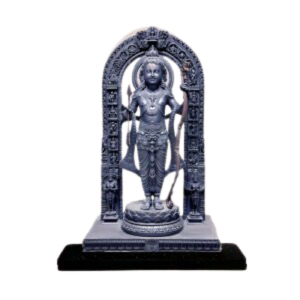 Cutout of Ram Lalla Statue in Ayodhya Mandir (2D)