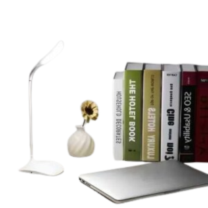 Flexible USB Led Desk Lamps/Table Lamp Study Reading Lamp USB Rechargeable Led Touch Led Lamp White Table Lamp (21 cm, White)