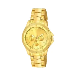 Men's Golden Stainless Steel Watches