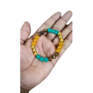 Natural Money Beads Bracelet (Pack of 1)