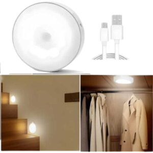 Motion Sensor Light for Home with USB Charging Wireless Self Adhesive LED Night Light