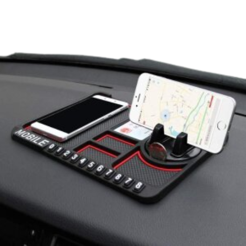 HSR Car Accessories Multifunction Phone GPS Holder Anti-Slip Silicone Pad and Car Mobile Holders for Car Dashboard