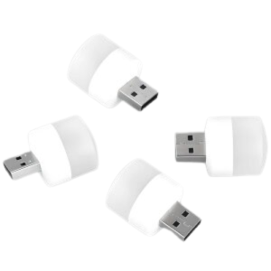 Flexible Night Light Mini USB Led (Pack of 4)