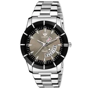 Lorenz Watch Day & Date Stainless Steel Grey Dial Men’s Analog Watch
