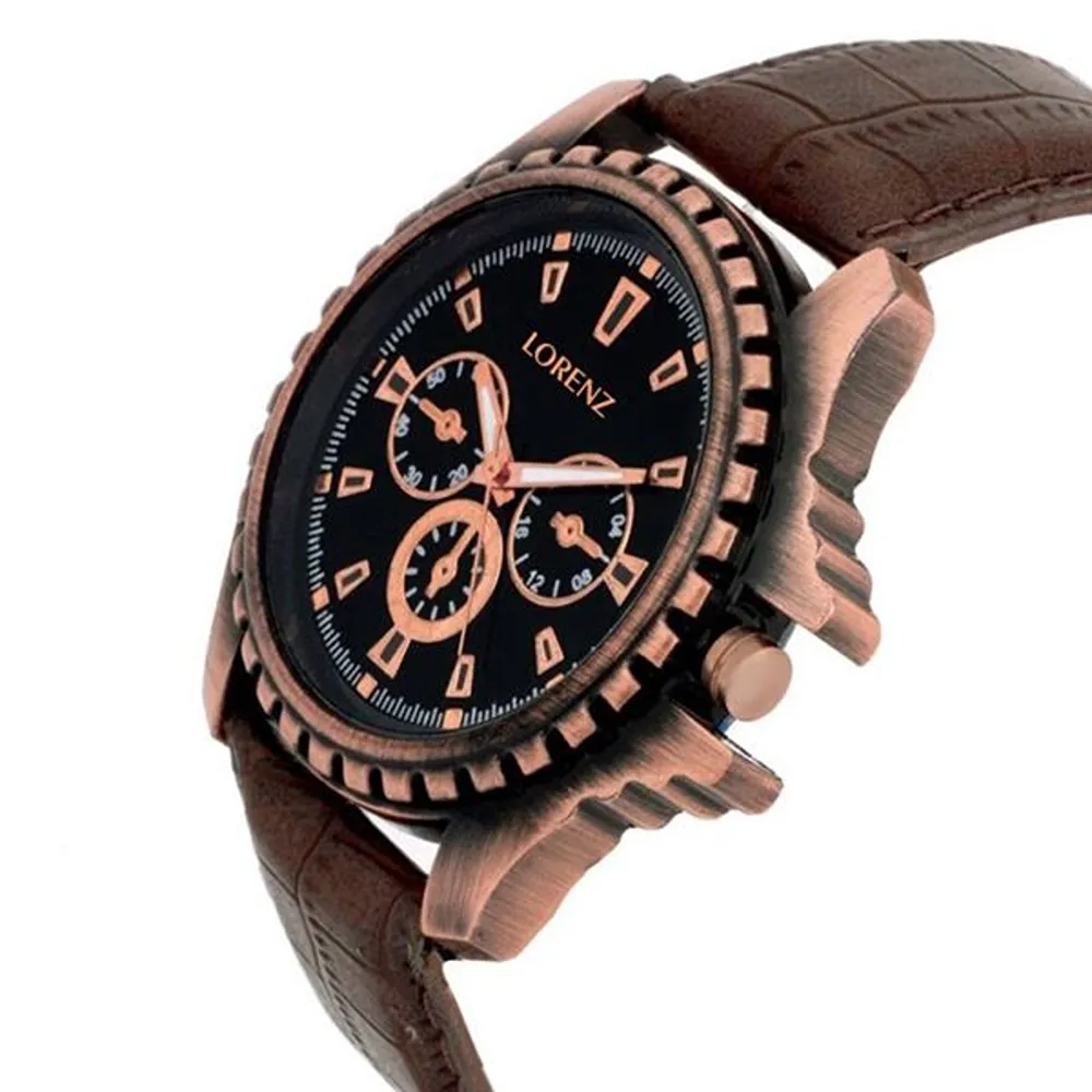 Lorenz Watch Copper Chrono Style Analogue Men’s Watch - Image 3