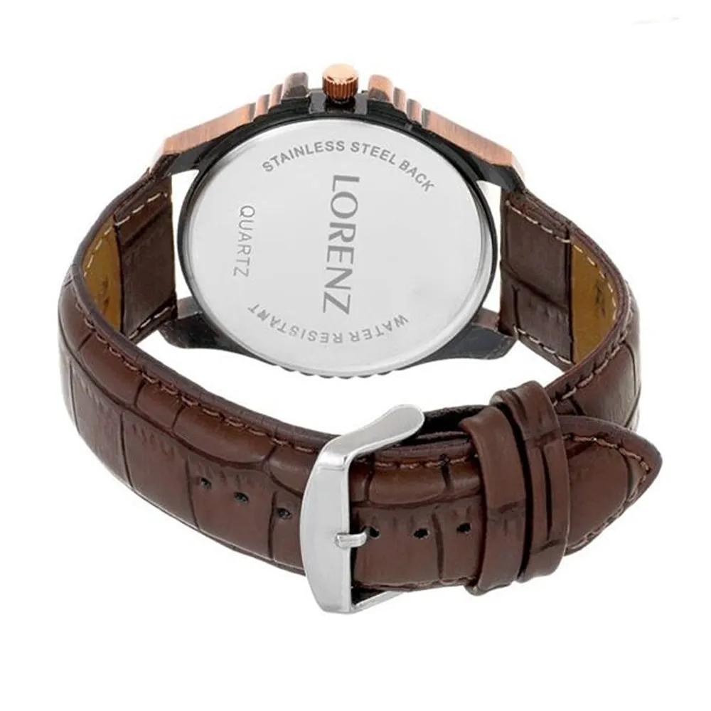 Lorenz Watch Copper Chrono Style Analogue Men’s Watch - Image 2