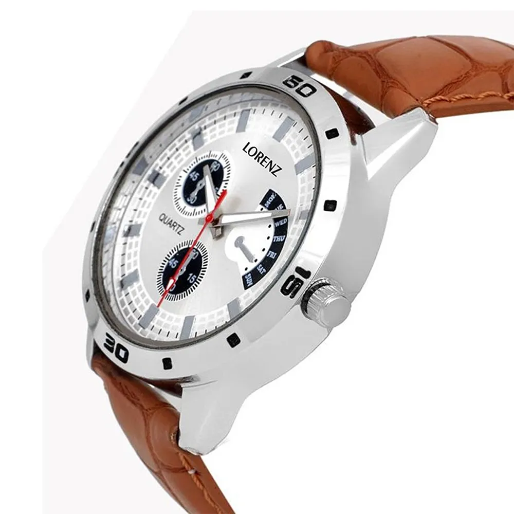 Lorenz Watch Analogue Silver Dial Men’s & Boy’s Watch - Image 3