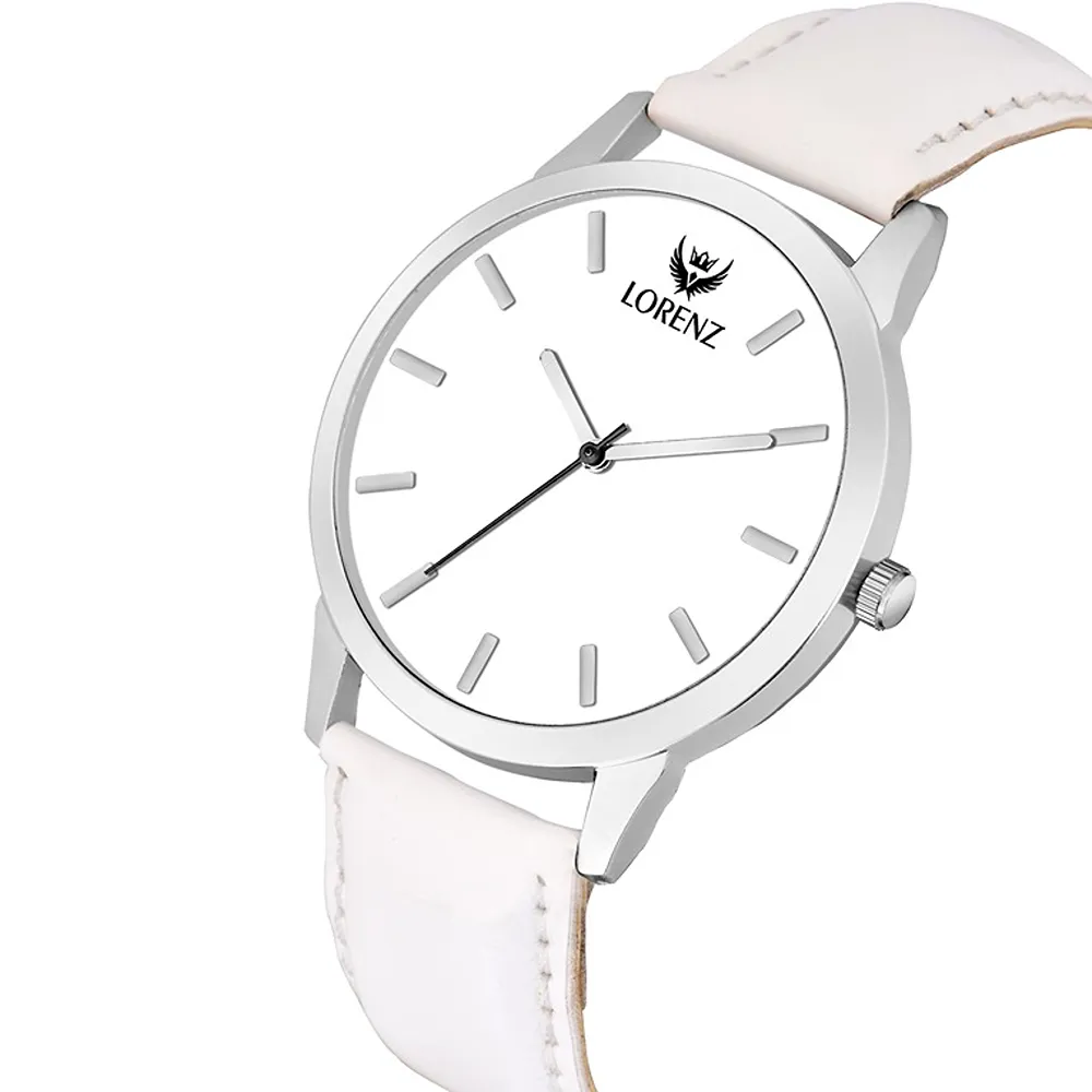 Lorenz Watch Casual White Dial Analog Watch For Men - Image 3