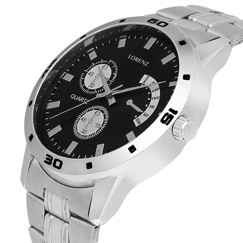 Lorenz Watch Black Dial Men’s Watch - Image 2