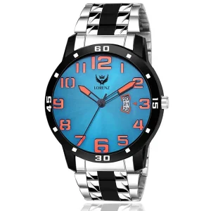 Lorenz Watch Casual Silver Dial Analog Watch For Men