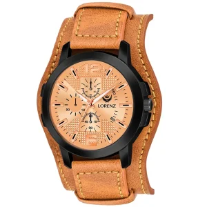 Lorenz Watch Two-in-one Detachable Bracelet Strap Analogue Watch For Men
