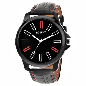 Lorenz Men’s PU Leather Watch
