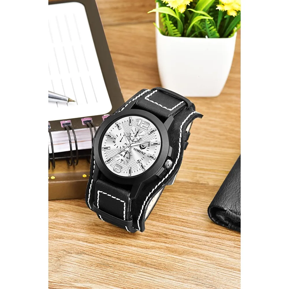 Lorenz Watch Two-in-one Detachable Bracelet Strap Analogue Watch For Men - Image 3