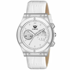 Lorenz White Analog Watch for Men