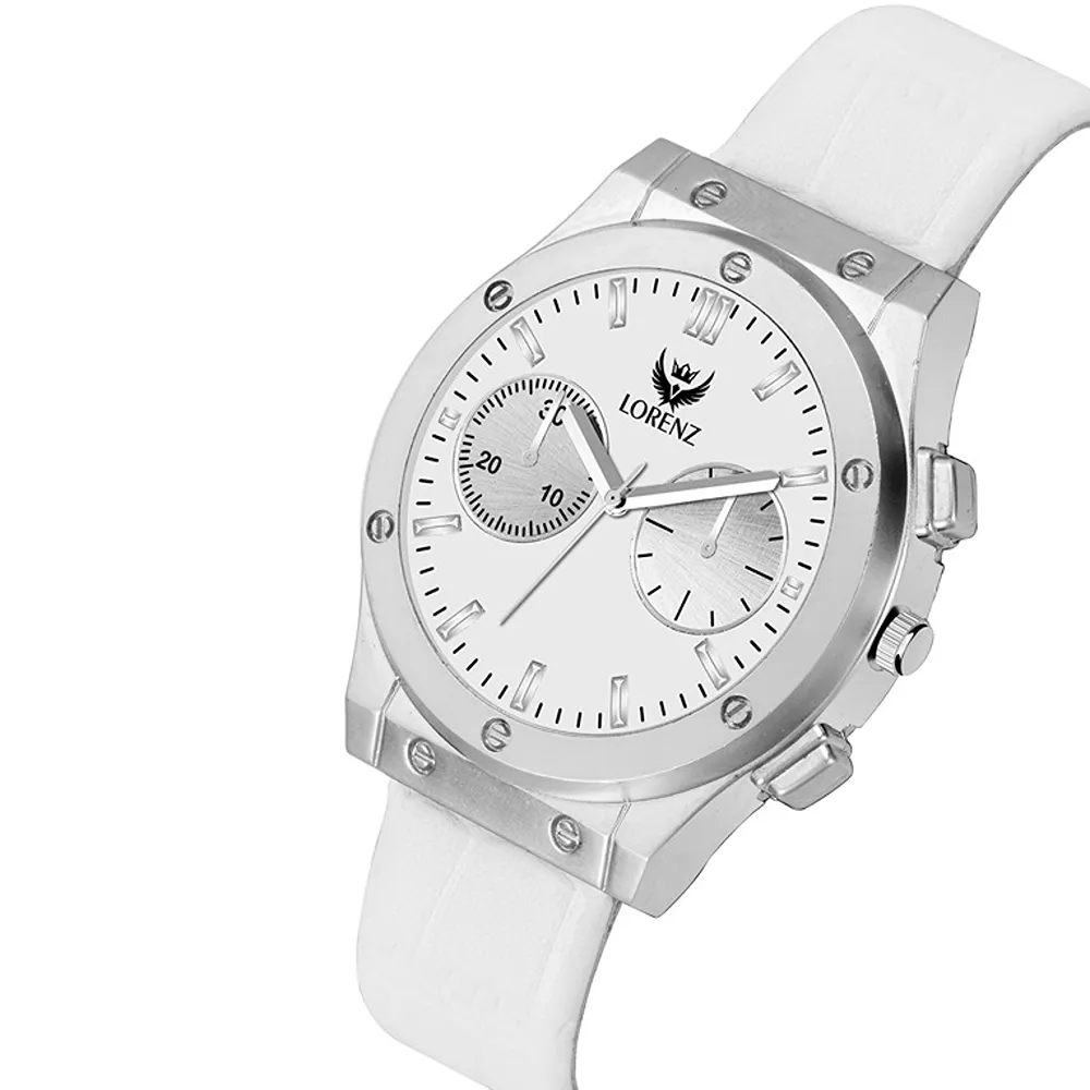 Lorenz Watch White Analog Watch for Men - Image 2