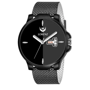 Lorenz Watch Day and Day Functioning Analogue Watch for men