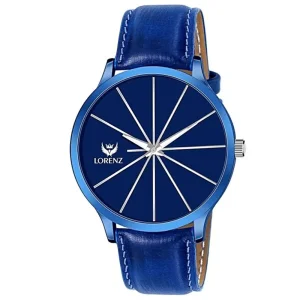 Lorenz Watch Men’s On Trend Luxury Finish Blue Dial Watch